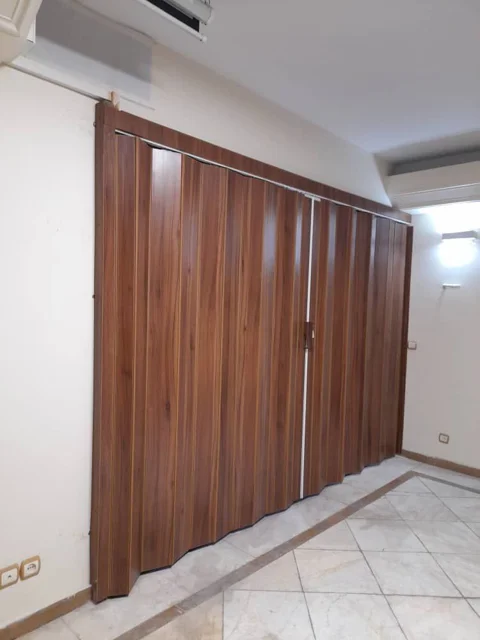 درب کشویی pvc